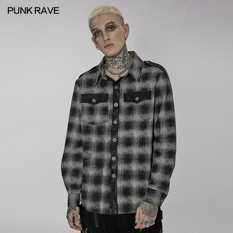 Punk Plaid Shirt