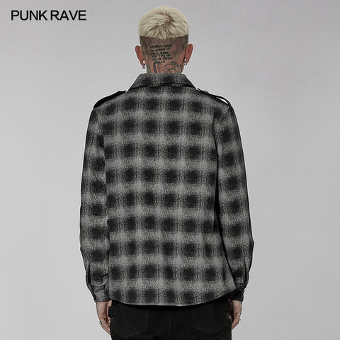Punk Plaid Shirt