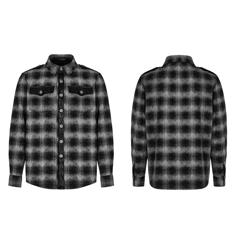 Punk Plaid Shirt