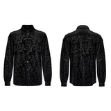 Loose Goth Print Shirt