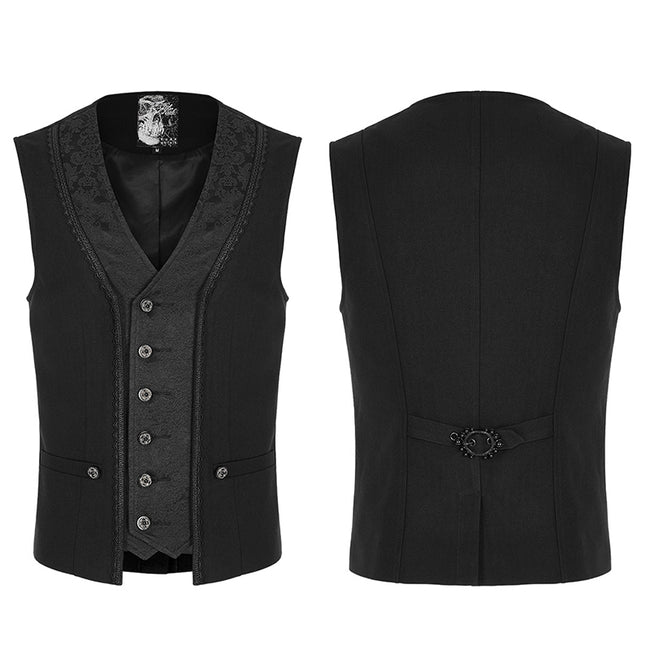 Gothic patchwork vest