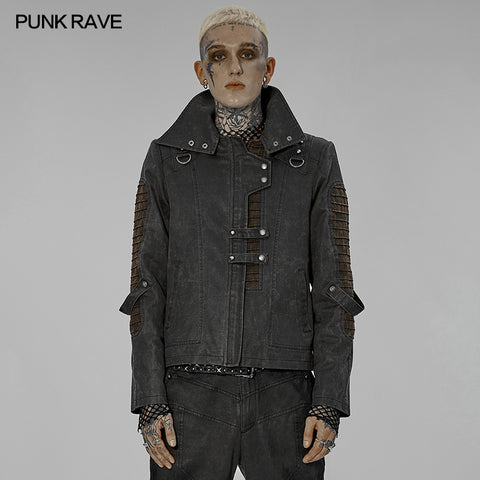 Post-apocalyptic style short jacket