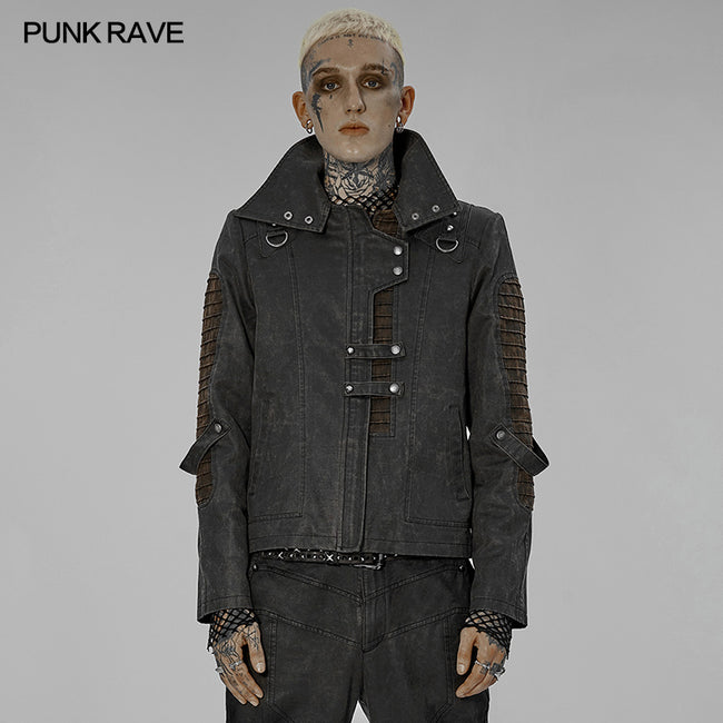 Post-apocalyptic style short jacket