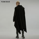 Dark sweatshirt vest