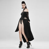 Dark Night Jumpsuit with Detachable Long Skirt