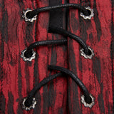 Goth Mottled Beaded Waist Seal Coset