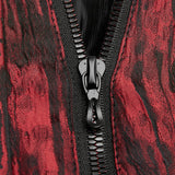 Goth Mottled Beaded Waist Seal Coset