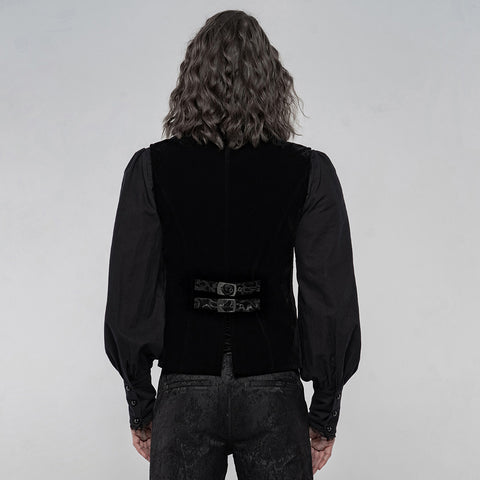 Gothic Gorgeous Jacquard Vest