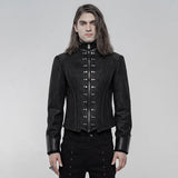 Punk handsome Short Coat