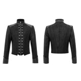 Punk handsome Short Coat