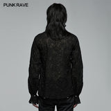 Gothic dark textured shirt