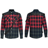 Punk Color Plaid Shirt