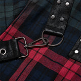 Punk Color Plaid Shirt