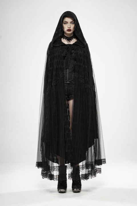 Gothic Rotten Devil Angel Long Cape